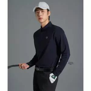 빈폴 BEANPOLE GOLF [B_under] 남성 액션니트 칼라티셔츠 블랙 BJ6141M125 290314