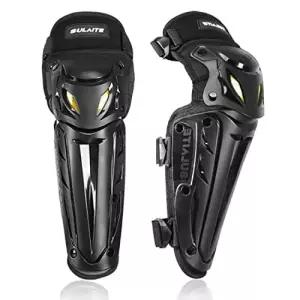 Gute 오토바이 무릎 보호대 업그레이드된 남성용 스케이팅용 먼지 ATV 산악 스케이트보드 검은색 자전거