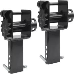 마이티 제품(2팩) 트레일러 말뚝 포켓 윈치 플랫베드 유틸리티 용량 16200파운드