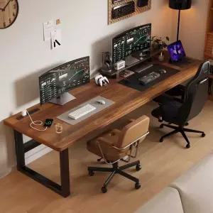 2인용컴퓨터책상 2m 컴퓨터 피시방 더블 책상 커플석 게임용 인용 컴퓨터책상 게이밍용