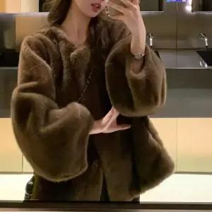 겨울 가을 모피 코트 여성패션 퍼 예약중고풍숏 DL4