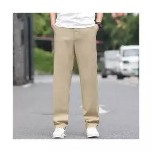 남자 기본 면바지 캐주얼 바지 여름 슬림핏스트레이트 스판 SPO마켓2