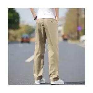 남자 기본 바지 면 린넨 캐주얼 여름 슬림핏스트레이트 스판 M스포2