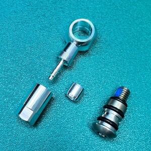 자전거 유압 브레이크 오일 파이프 피팅 기능 5선 회전식 바디 M5 나사 호환 Xod 야외 사이클링 액세서리 Z