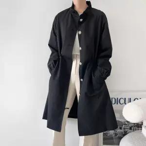 [신상오픈런]야상점퍼 키큰녀 나일론 바스락 프릴 사파리 롱코트 (30489485)