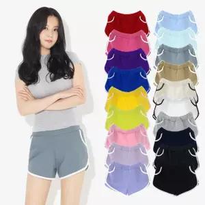 다색 돌핀팬츠 SD220710 여성 핫팬츠 숏팬츠 3 팬츠