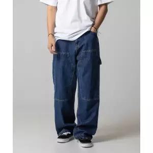 디키즈 DICKIES 더블니 카펜터 데님 팬츠 Vintage Blue DIKM241LRDE305VB 418942