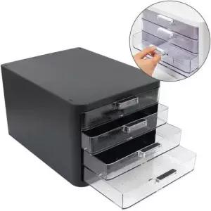 4단 리템 클리어 멀티 캐비넷