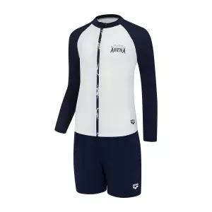 아레나 남아동 비치 조이리브 집업 래쉬가드 세트 수영복A6BB1BS81NVY 360788