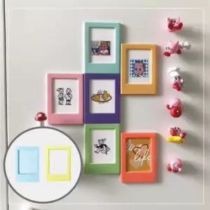 미니액자프레임 프레임 폴라로이드 액자 미니 아크릴 사진 냉장고 자석 포카 스탠드