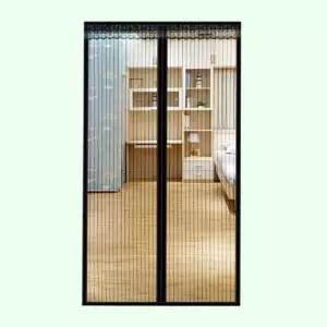 자석식방충망 이중자석 현관 문 모기장 블랙 방문 방충망 방충문