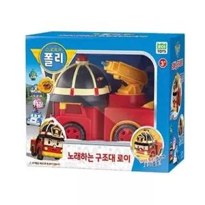 [제이프로젝]로보카폴리 멜로디 노래 프릭션 자동차 구조대 로이 멜로디완구 자동차장난감 프릭션자동차 유