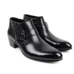 남자캐주얼부츠 소가죽 남성 발목 높은 구두 숏부츠