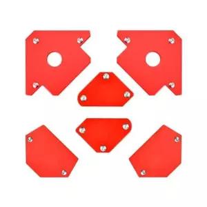 [제이프로젝]각잡아 자석 용접각도 고정기 세트 (6p) 아크 보조 용접테이블 용접턴테이블 전지 용접다이 용