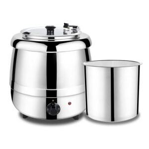 스프 중탕기 워머기 탕온기 뷔페 대형뚜껑 보온기 소스 급식 10L 음식 업소용 국통