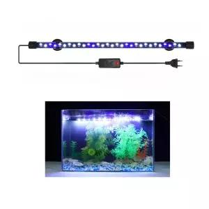 수족관 LED 빛 방수 어항 식물 성장 램프 18-48CM 수중 장식 조명 90-260V 5730 칩