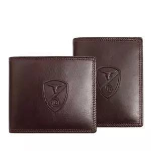 Y202 몬타나블루 소가죽 슬림 미니 반지갑 중지갑 슬림 남녀공용 소가죽 가죽 남성지갑