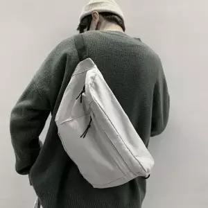 남녀 공용 캐주얼 고급 면소재 빅사이즈 힙색 슬링백 여자슬링백 슬링백가방 남자슬링백