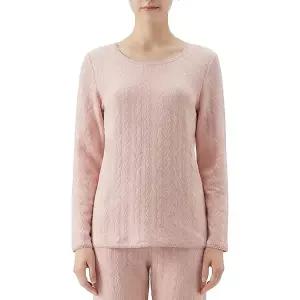 [롯데백화점]비비안 도톰한 삼중직 자카드 여성 보온내의 상의 LG9284