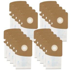 20팩 교체 여과 MM 종이 진공청소기 가방 유레카 & 산티아르 스타일 3670 3680 60295, 60295A, 60295B 60295C, 60296 및 60297A와 호환되며 부품 번호 60295C를 교체합니다