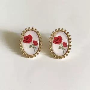 무드꽃 귀걸이/귀찌