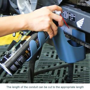 체인 오일 안티 스프레이 도구 편리하고 안전한 바이크 오토바이 클리너 상자 자전거 유지 보수 장비용 휴