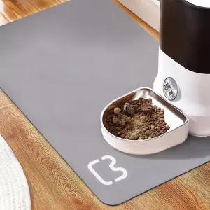 흡수왕 규조토 반려동물 강아지 식탁 식기매트 80x50 규조토강아지식기매트