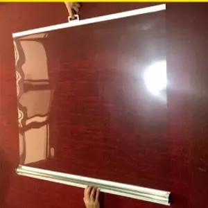 야채코너 에어 냉장고 투명 가림막 커튼 롤스크린