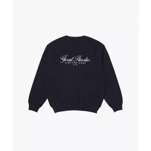 골스튜디오 BASIC EMBROIDERY SWEATER-DARK NAVY 1699692