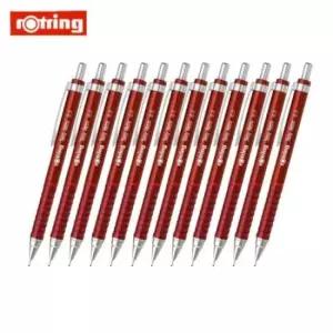 [문구/오피스] 로트링 샤프 레트로 티키 0.5mm 레드 타스 12자루