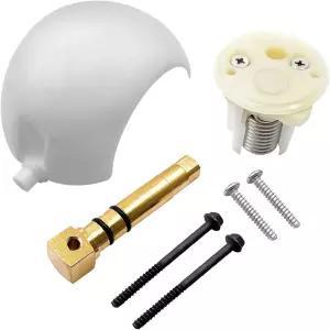 테시트블로그 플러시 볼 및 샤프트 키트 실랜드용도메틱 RV 화장실 풋 여행자 올 보트 3853118162 부품