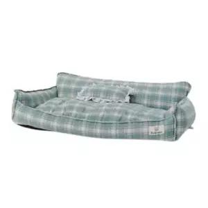 [반려] 강아지 체크 소파 방석 대형 1P 고양이 침대 쿠션