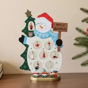 눈사람 크리스마스 소품 루돌프 크리스마스 장식 목각 데코 눈사람