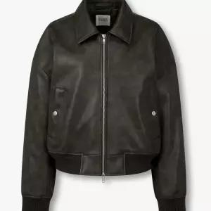 [AK수원점] [스튜디오톰보이] [26 봄기획] 신세틱 레더 블루종 점퍼(9176161971)