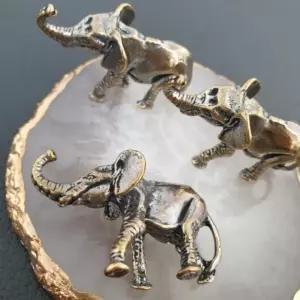 풍수 황동 구리 빈티지 코끼리 장식 인테리어 소품