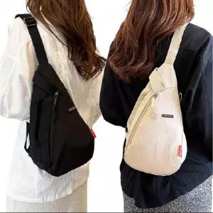 세모 슬링백 크로스 힙색 허리가방 스포츠 등산 허리색 보조가방