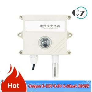 온도 및 습도 밝기 측정기 산업용 조도계 0-10V 0-5V 4-20mA RS485 광 센서 65535Lux 200000 럭스
