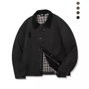 3월 30일 배송 트릴리온 TR일리오 ILLIO N 코듀로이 카라 워크 헌팅 자켓_4color TRFJK54 418269