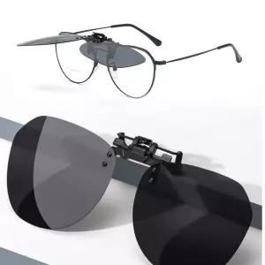 편광 클립 선글라스 안경 위 덮경 미러렌즈 골프