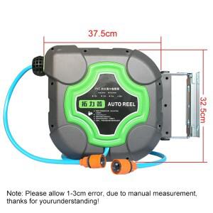 자동 개폐식 호스 릴 워터 드럼 4S 상점 세차 정원 벽 마운트 청소 기계 텔레스코픽