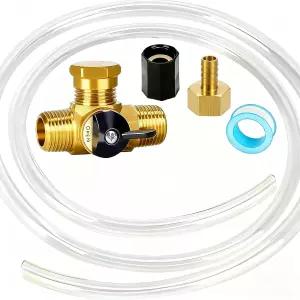 바이패스 밸브가 있는 RV 월동 키트 채울 사용하여 부동액캠퍼 업그레이드 파이프에 있습니다 보트를 펌프