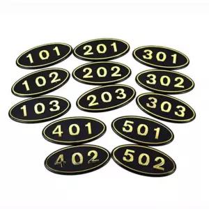 입체호수판 호실번호판 호실간판 호텔호수