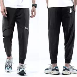 [모두쇼핑]쿨링 조거팬츠 여름바지 허리밴딩배기팬츠 쿨링팬츠 조거 밴딩팬츠 냉장고