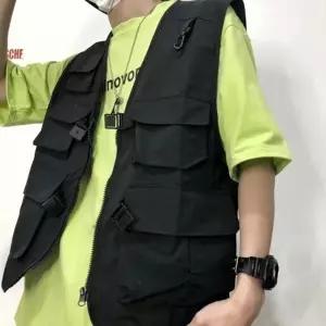 남성 포켓조끼 모던 카고조끼 단체 등산 낚시 베스트_20528237_667501