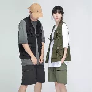 남녀 2컬러 포켓조끼 카고조끼 작업 등산 낚시조끼_20528236_667501