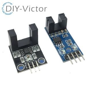 슬롯  IR 광 커플러 속도 센서 모듈 3.3V-5V 카운터 51 AVR PIC Diy 키트 광학 측정