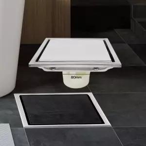 [모두쇼핑]HLBATH 유가 스텐레스 타일삽입육가 75mm하수도뚜껑SJ 스텐유가 스텐레스유가 하수도뚜껑 타일육