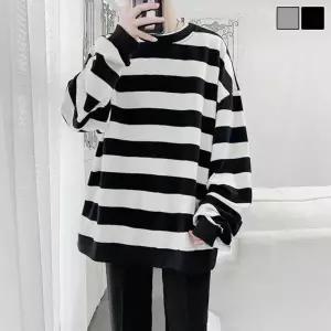 오버핏 줄무늬티 스트라이프 긴팔티_20456488_667501