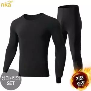 엔케이아울렛 NKD초극세사발열내의세트 겨울 남자 상하의세트 기능성 기모안감 949234