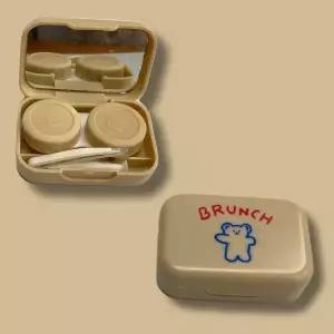 렌즈 3개 곰돌이 케이스